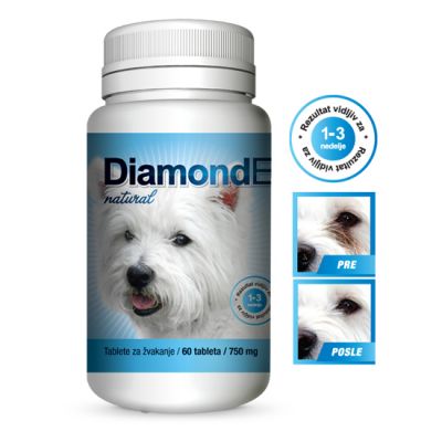 Diamond eyes tablete za pse za uklanjanje mrlja oko očiju