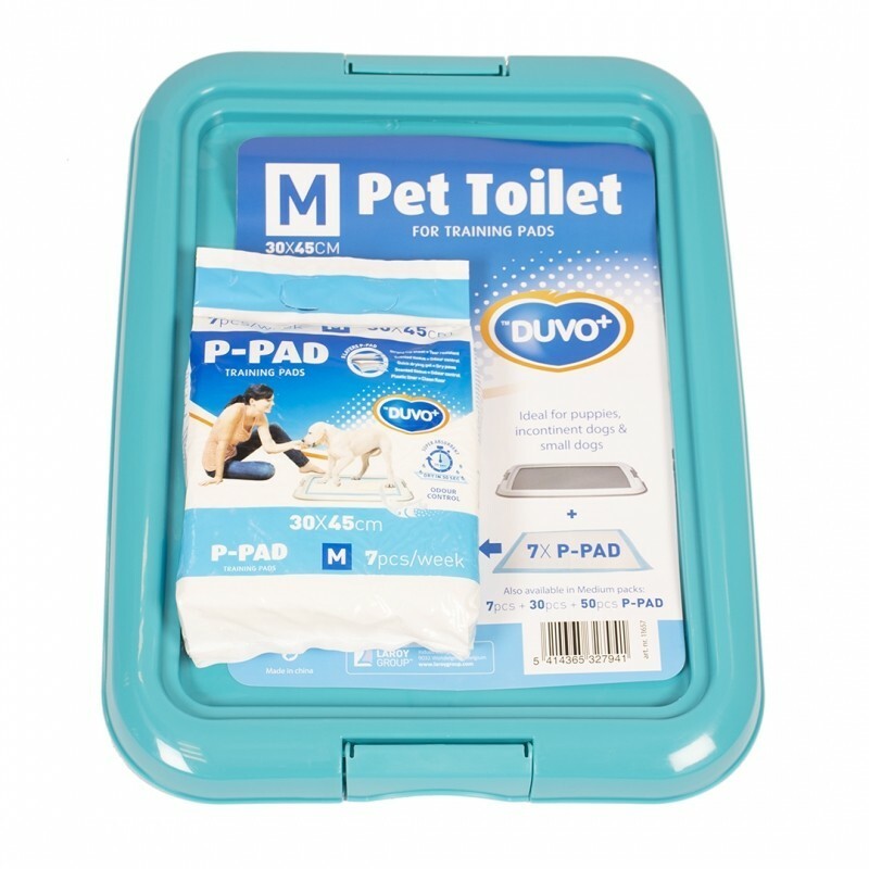Duvo+ toalet za držanje prostirki za mokraću za pse