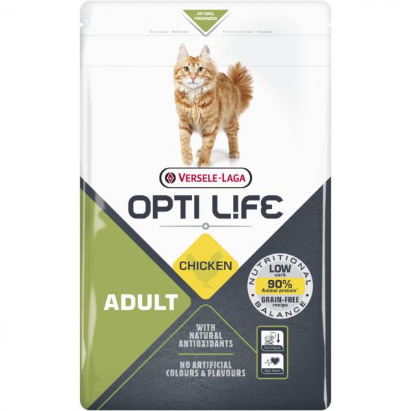 Opti Life Cat Adult Piletina 7,5 kg