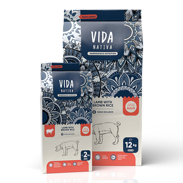 Vida Nativa Adult Medium i Large Jagnjetina sa Integralnim Pirinčem