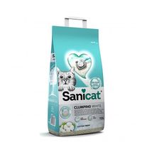 Sanicat posip za mačke Clumping White 8 l