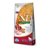 N&D Low Grain Adult Maxi i Giant Piletina i Nar 12 kg