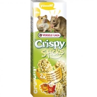 Versele-Laga 2 Crispy Sticks Hamster&Rats Popcorn&Honey poslastica za glodare 110 g