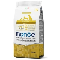 Monge Adult All Breeds Piletina, Pirinač i Krompir 12 kg