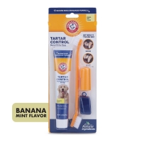 Arm&Hammer Set za kontrolu stvaranja zubnih naslaga kod pasa sa ukusom Banane i Mente