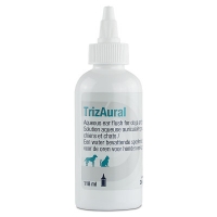 TrizAural kapi za antibakterijsko ispiranje ušiju kod pasa i mačaka 118 ml