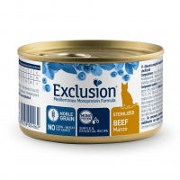 Exclusion Cat Mediterraneo Monoprotein Govedina Sterilisane konzerva 85 g