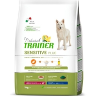 Trainer Natural Sensitive Adult Medium i Maxi Zečetina 3 kg