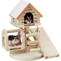 Flamingo kućica za sitne životinje Playground Treehouse