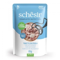Schesir Pouch Complete Nutrition Tunjevina i brancin u želeu 85 g