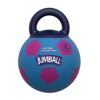 GiGwi Jumball lopta sa gumenom ručkom Fudbal
