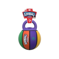 GiGwi Jumball lopta sa gumenom ručkom Basket šarena