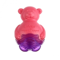 GiGwi igračka za pse Suppa Puppa Medved pink - ljubičasti 9 cm