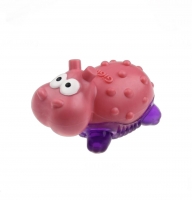 GiGwi igračka za pse Suppa Puppa Hippo Pink - Ljubičasti 7,5 cm