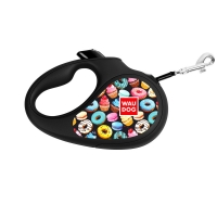 Collar WAUDOG Retractable povodac Donuts