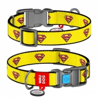 Collar WAUDOG ogrlica za pse sa plastičnom kopčom Superman 2