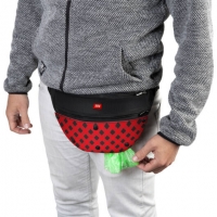 Collar WAUDOG torbica za poslastice Red Plaid