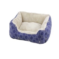 Pawise Square Dog Bed Plavi