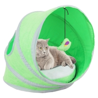 Pawise Pop-up Play šator za mačke Zeleni