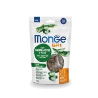 Monge Cat Gift Filed and Crunchy Skin Support Bakalar sa Aloa verom 60 g