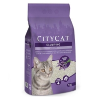 Sanicat posip za mačke Citycat Clumping Lavender 10 l