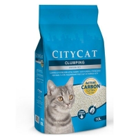 Sanicat posip za mačke Citycat Clumping Active Carbon 10 l