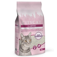 Sanicat posip za mačke Citycat Clumping Baby Powder 10 l