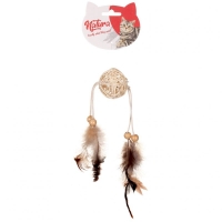 Natura Long Haired Bamboo Ball Cat Toy 25 cm