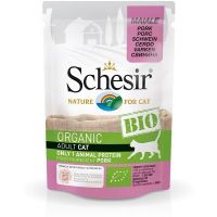 Schesir Bio Organic preliv za mačke Svinjetina 85 g