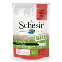 Schesir Bio Organic preliv za mačke Teletina 85 g