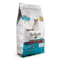 Schesir Dry Cat Sterilized and Light Riba 10 kg