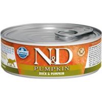 N&D Pumpkin konzerva za mačke Pačetina i Bundeva 80 g