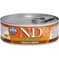 N&D Pumpkin konzerva za mačke Jelen i Bundeva 70 g