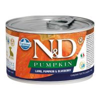 N&D Pumpkin konzerva za pse Mini Jagnjetina i Borovnica 140 g