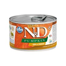 N&D Pumpkin konzerva za pse Mini Prepelica 140 g
