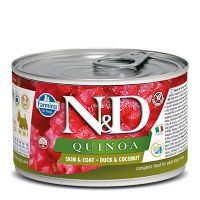 N&D Quinoa konzerva za pse Skin&Coat Mini Pačetina i Kokos 140 g