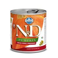 N&D Pumpkin konzerva za pse Medium i Maxi Piletina i Nar 285 g