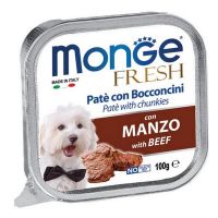 Monge Fresh pašteta za pse Govedina 100 g