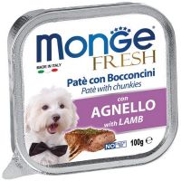 Monge Fresh pašteta za pse Jagnjetina 100 g