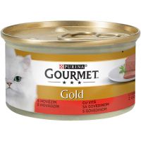 Gourmet Gold pašteta za mačke Govedina 85g